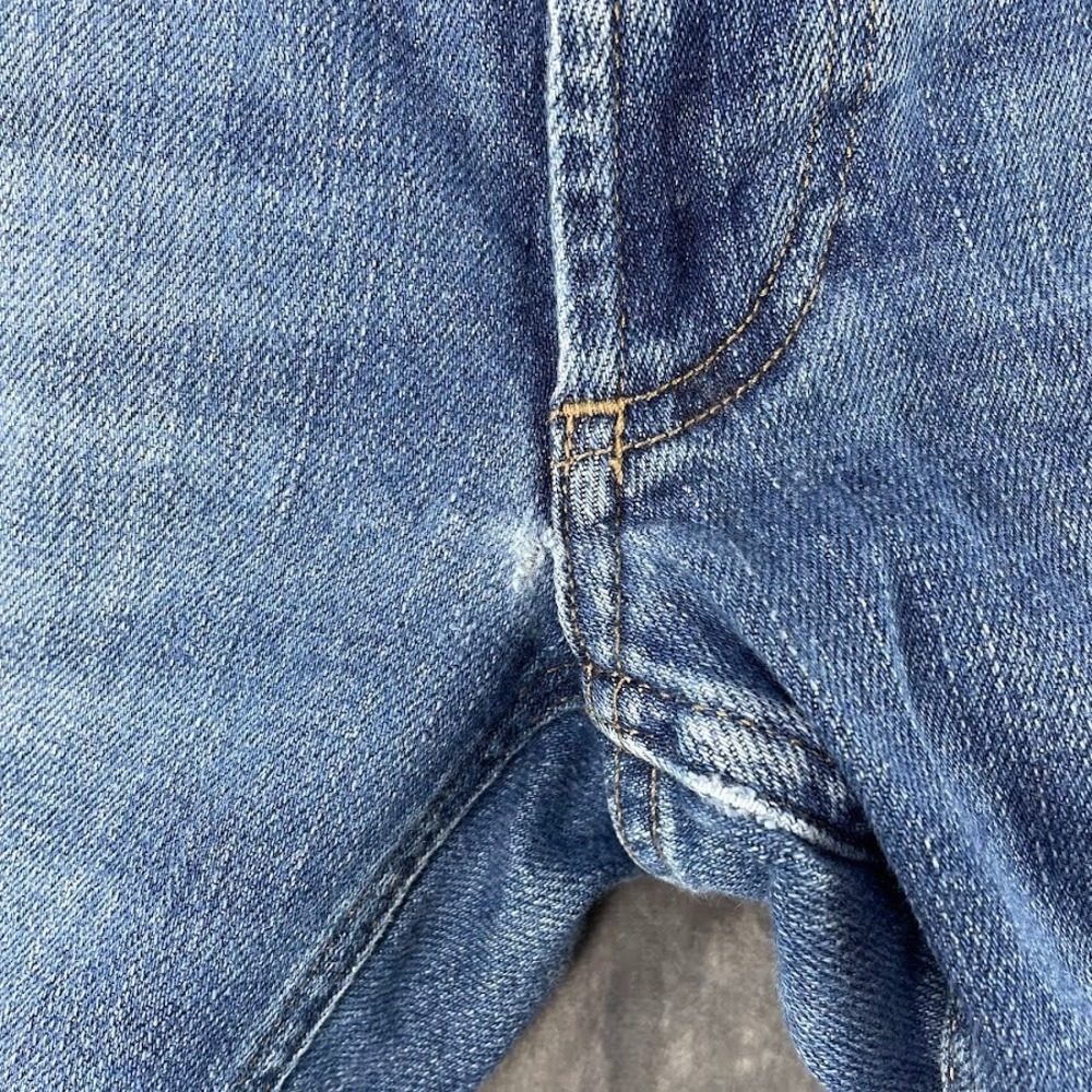 Peter Millar Crown Crafted Jeans Mens 33x30 (Fit 33x28) Blue Stretch Denim - Picture 9 of 11